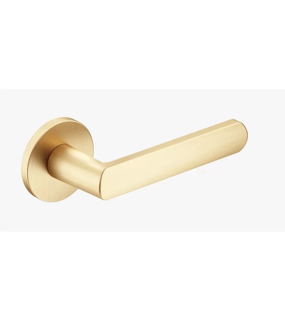 CO ICONE round door handle matt gold - design handle
