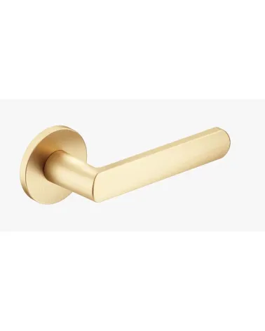 CO ICONE round door handle matt gold - design handle