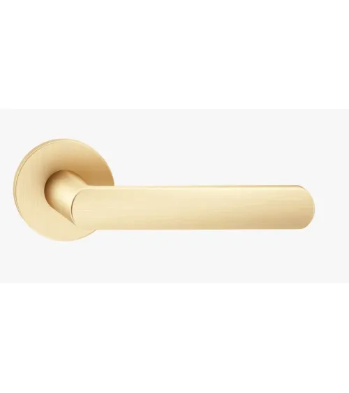 CO ICONE round door handle matt gold - design handle