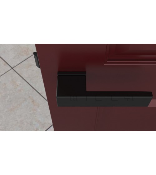 Concealed plate door handle CARLINA design handle