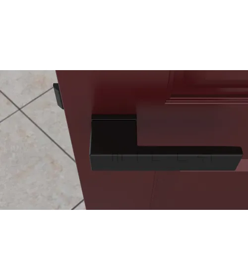 Concealed plate door handle CARLINA design handle