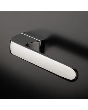 PLUMERIA concealed plate door handle design handle side view
