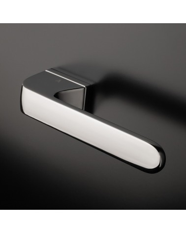 PLUMERIA concealed plate door handle design handle side view