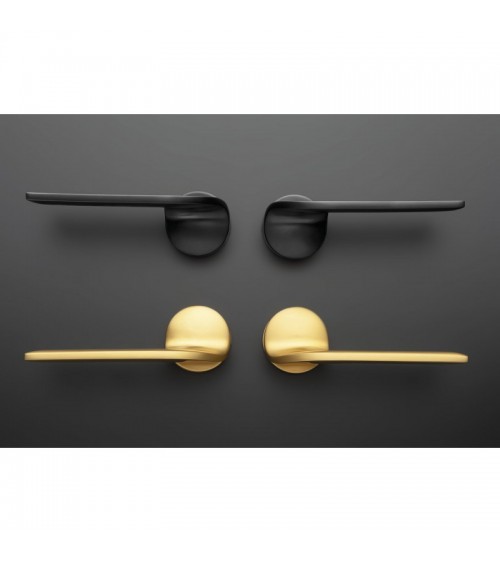 ORIGINALE door handle on DOWN concealed plate