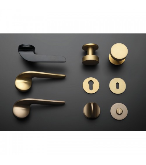 ORIGINALE door handle on DOWN concealed plate