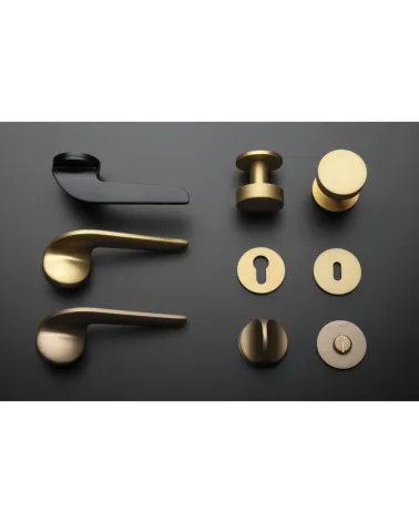 ORIGINAL door handle on concealed plate DOWN