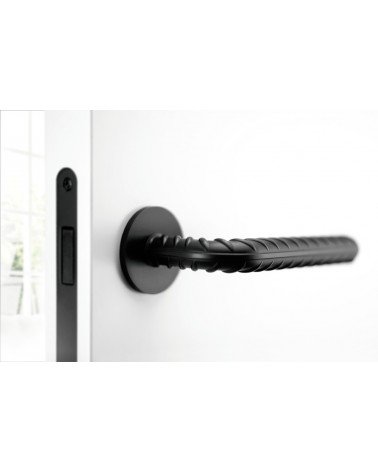 Original futuristic Rocksor door handle - designer handle colour 2 side view