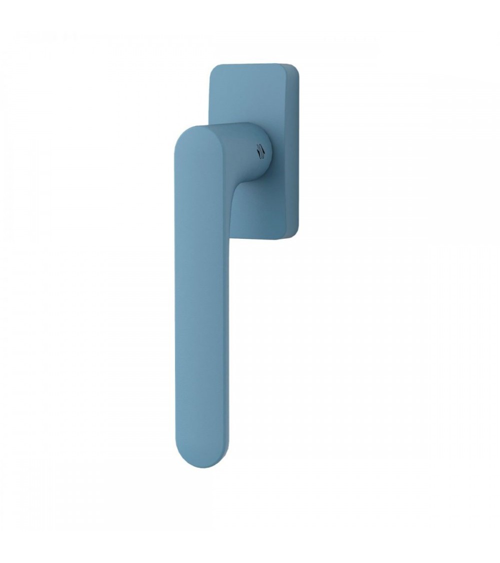 Ocean Blue Window Handle - Moon One Square - Designer Handle