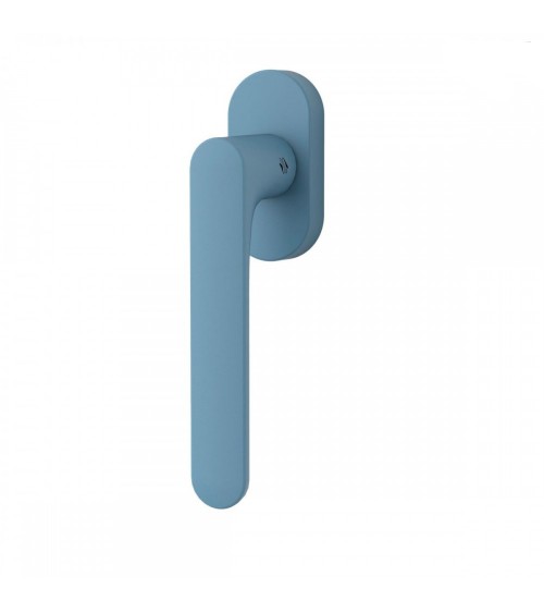 Ocean Blue Window Handle - Moon One Round - Designer Handle
