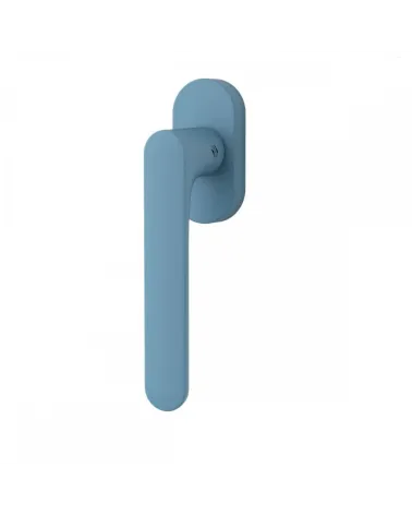 Ocean Blue Window Handle - Moon One Round - Designer Handle