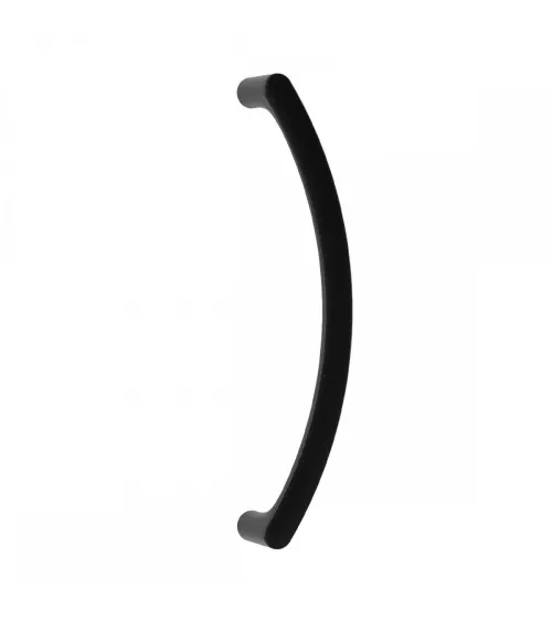 Marshal's baton handle, pull handle in Black Moon One - designer handle