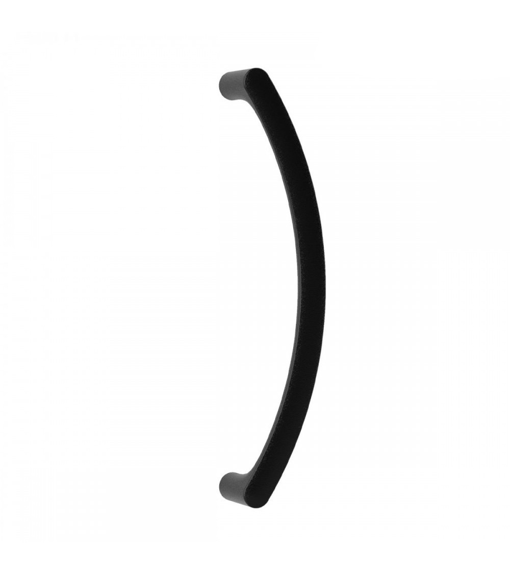 Marshal's baton handle, pull handle in Black Moon One - designer handle
