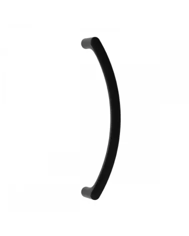 Marshal's baton handle, pull handle in Black Moon One - designer handle