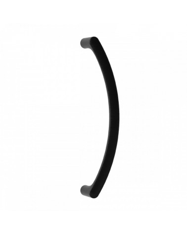 Marshal's baton handle, pull handle in Black Moon One - designer handle