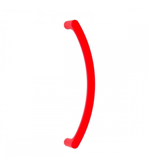 Marshal's baton handle, pull handle in Strawberry Red Moon One - designer handle