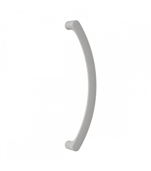 Marshal's baton handle, pull handle in Silver Moon One - designer handle
