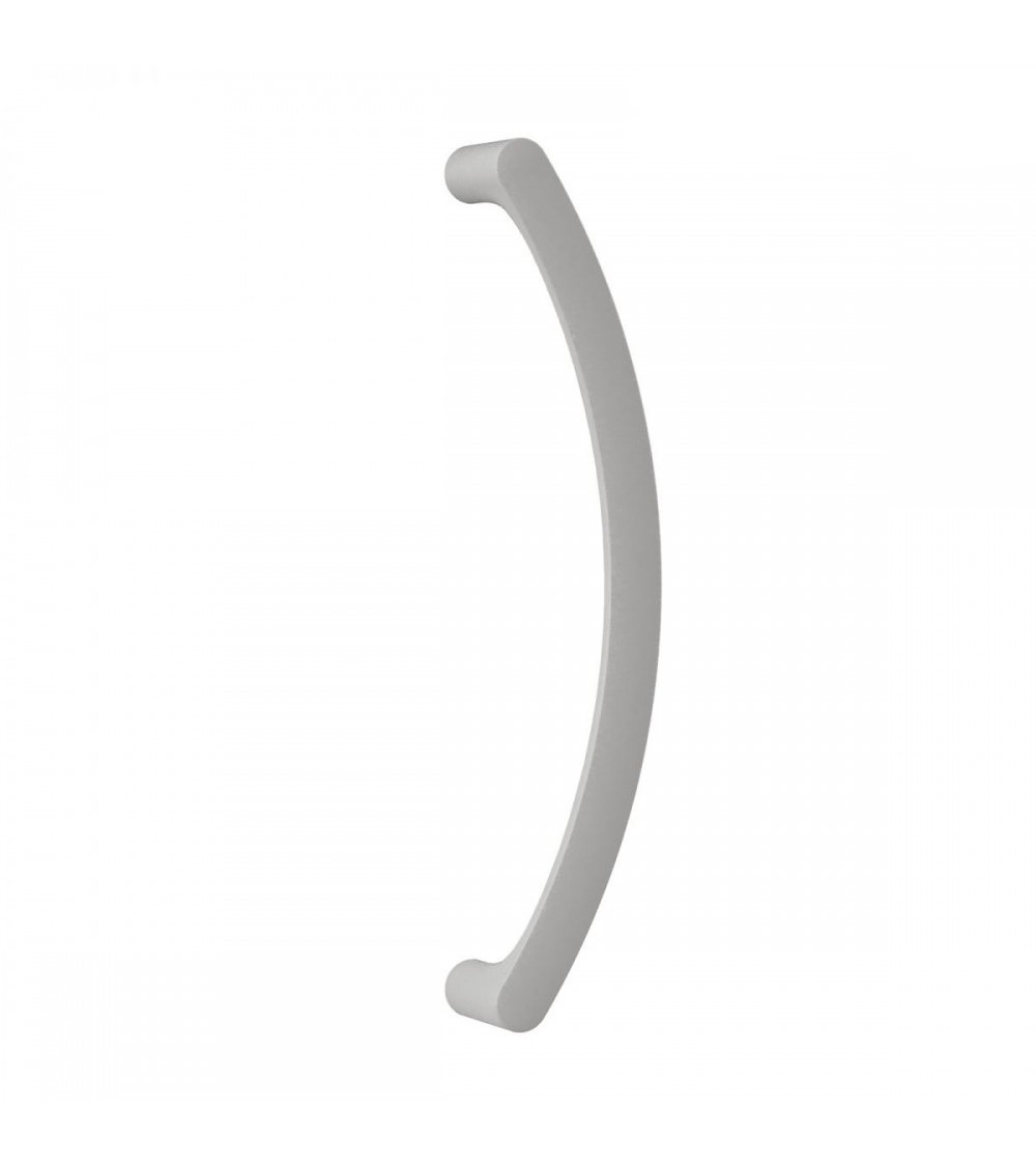 Marshal's baton handle, pull handle in Silver Moon One - designer handle