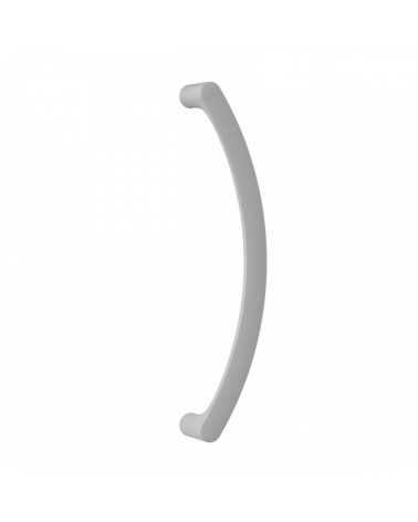 Marshal's baton handle, pull handle in Silver Moon One - designer handle