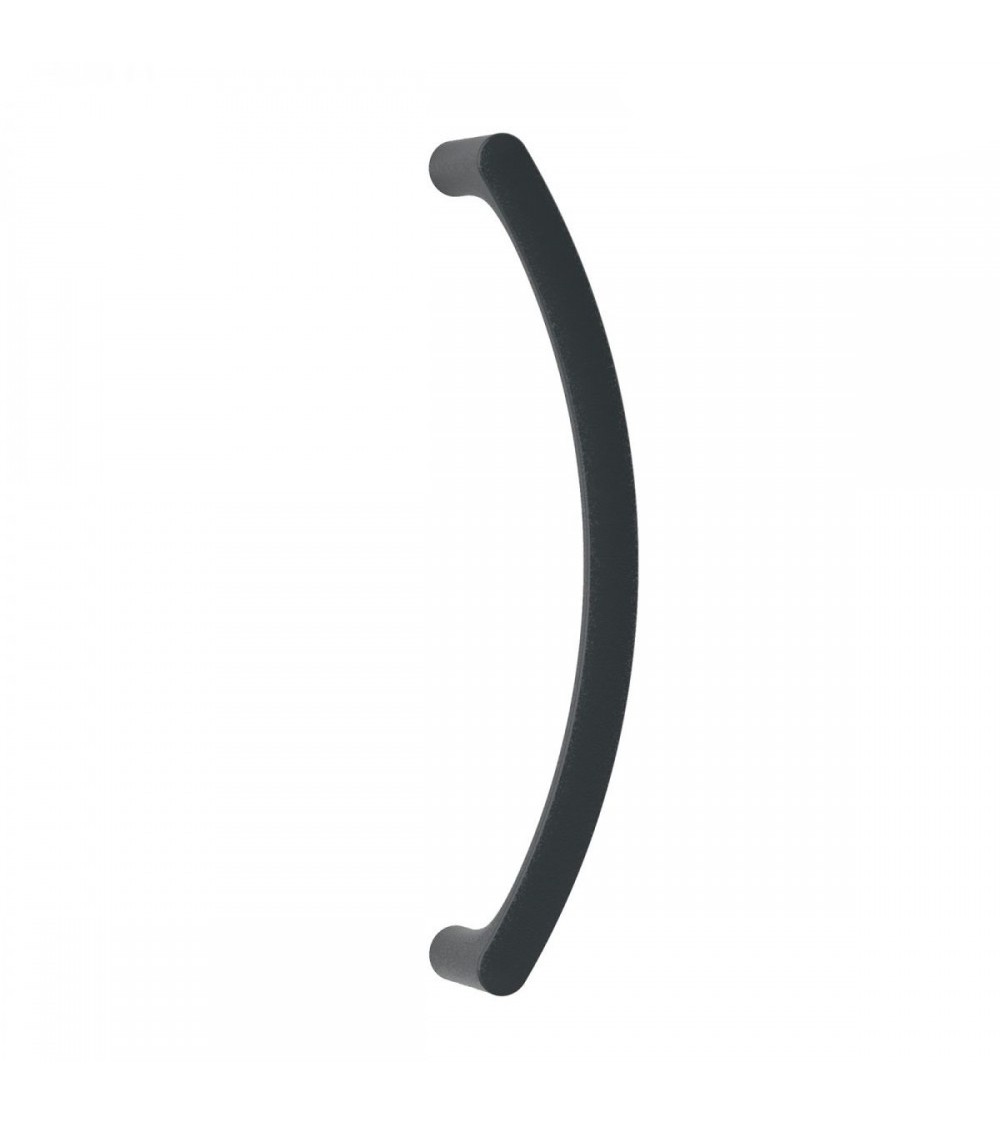 Marshal's baton handle, pull handle in Titanium Moon One - designer handle