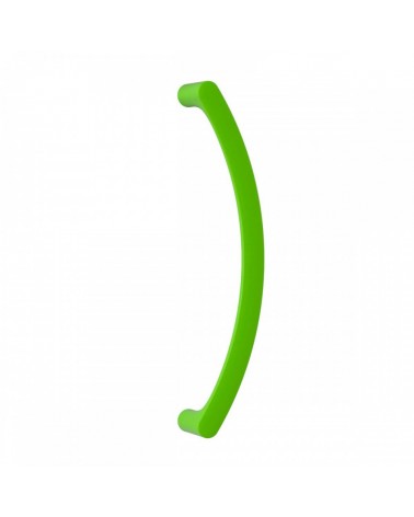 Marshal's baton handle, pull handle in Lemon Green Moon One - designer handle