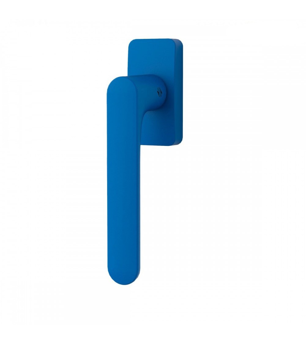 Capri Blue window handle - Moon One Square - designer handle