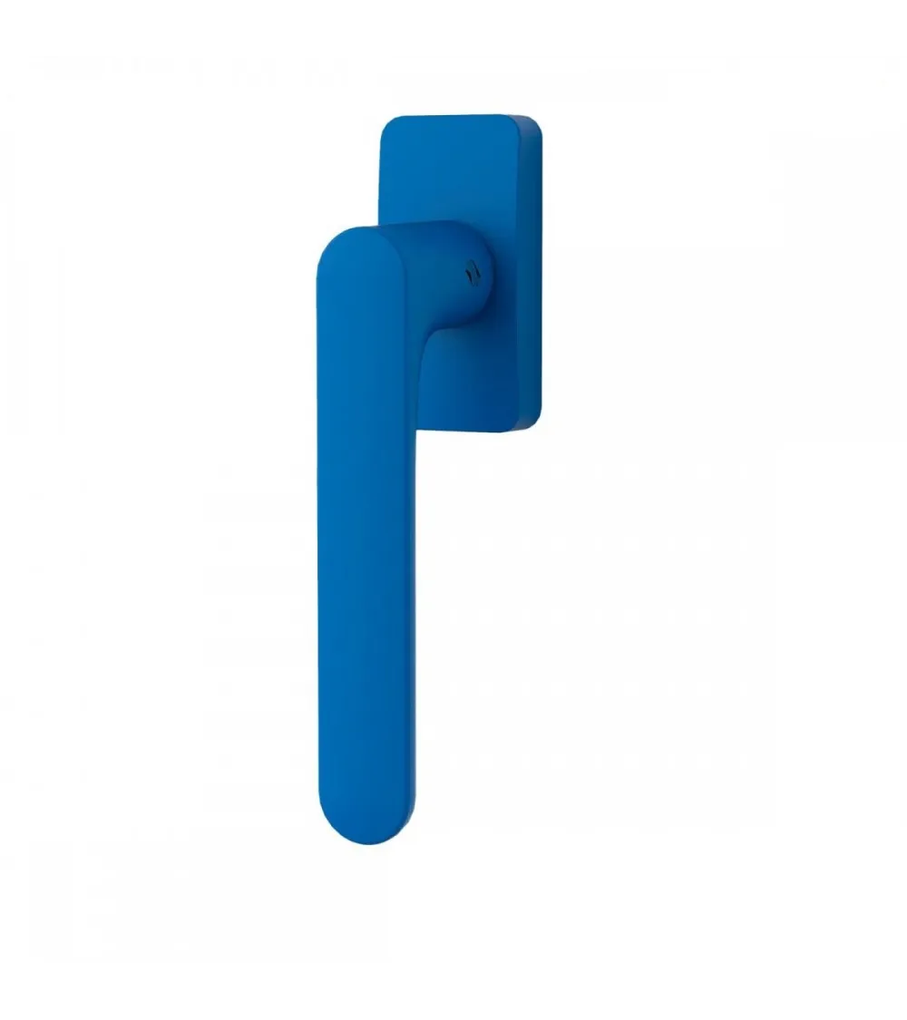 Capri Blue window handle - Moon One Square - designer handle