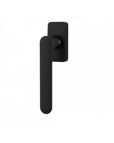 Black window handle - Moon One Square - designer handle