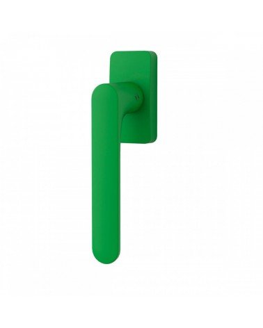 Lemon Green window handle - Moon One Square - designer handle