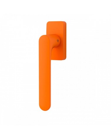 Sunset Orange window handle - Moon One Square - designer handle