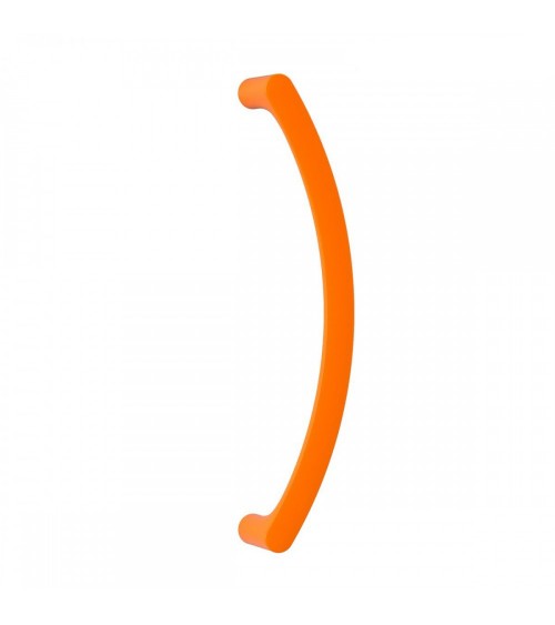 Marshal's baton handle, Sunset Orange pull handle Moon One - designer handle