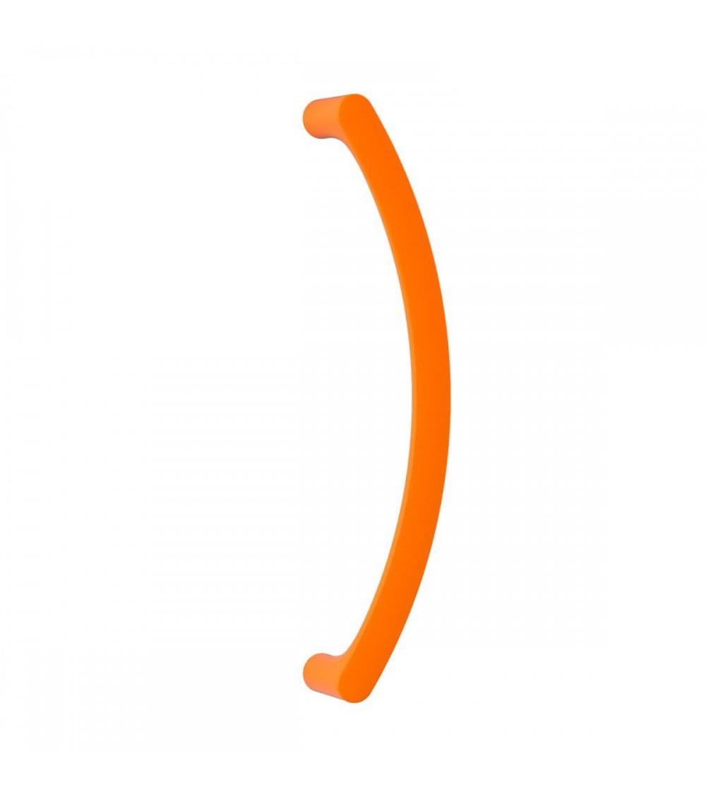 Marshal's baton handle, Sunset Orange pull handle Moon One - designer handle