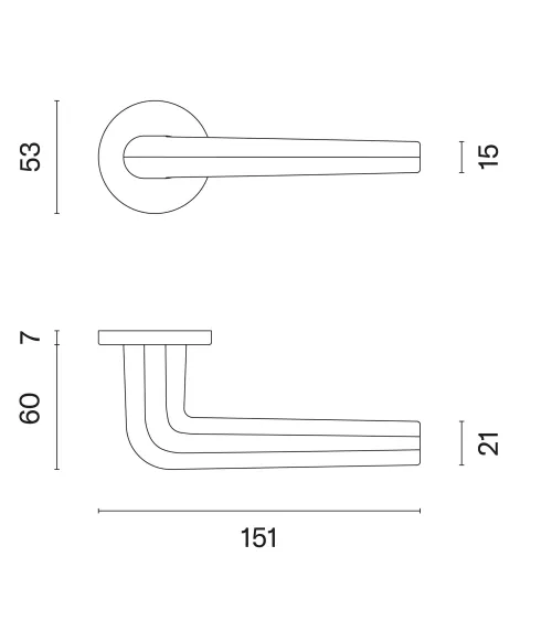 FUNKIA round door handle designer handle