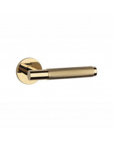 MOLINIA polished gold door handle designer handle