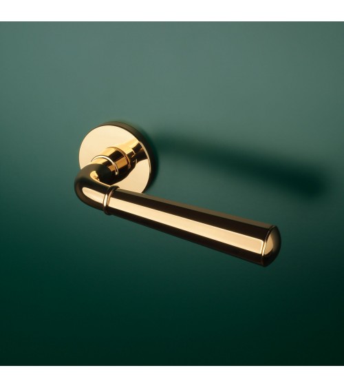 MARIGOLD polished gold door handle design handle