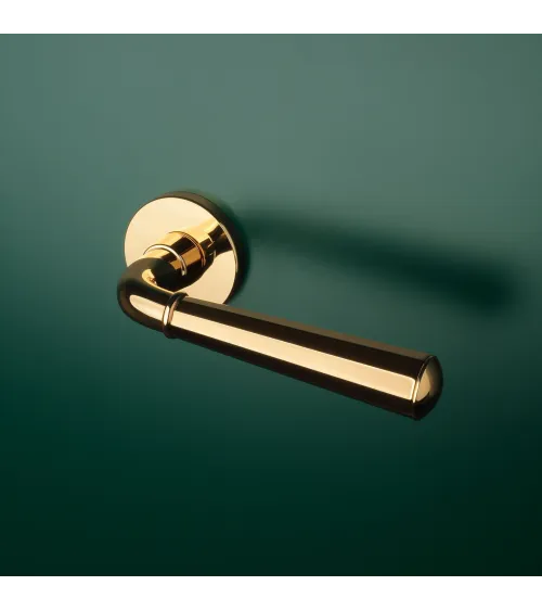 MARIGOLD polished gold door handle design handle