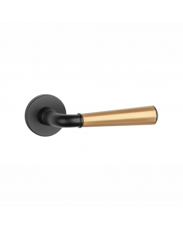 MARIGOLD round door handle in two-tone design handle colour 5