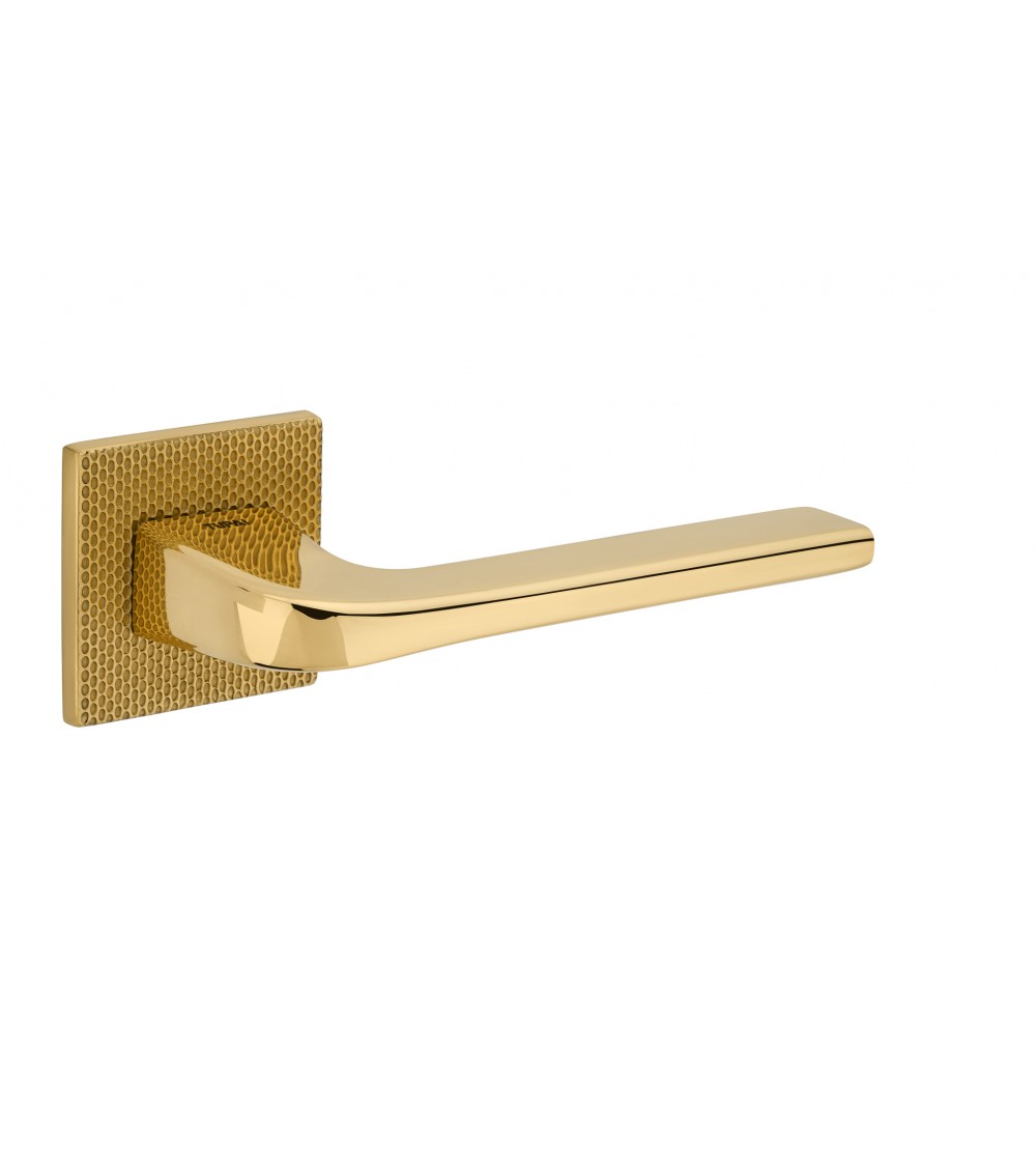 Polished gold door handle TUPAI 4007-T2 designer handle