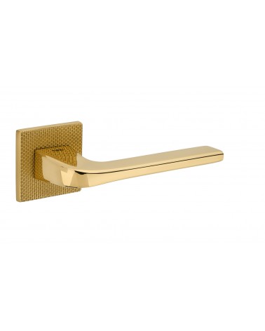 Polished gold door handle TUPAI 4007-T2 designer handle
