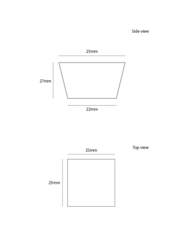 CIP600 brass furniture handle - design handle