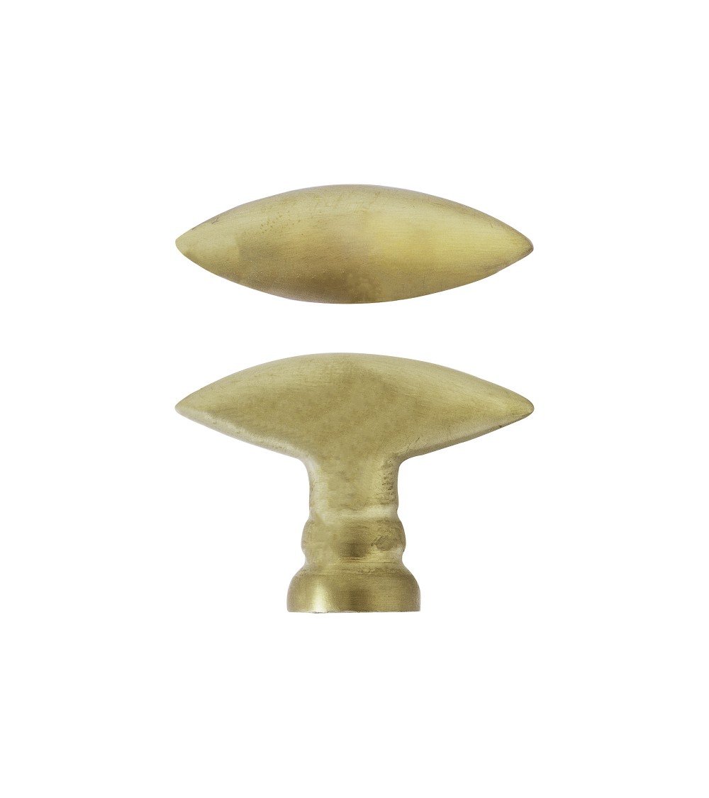 COP294 brass furniture knob - designer handle