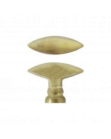 COP294 brass furniture knob - designer handle