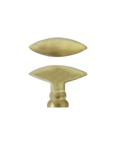 COP294 brass furniture knob - designer handle