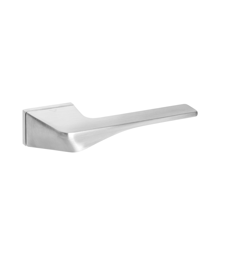 Satin chrome concealed door handle VS LIVORNO - design handle
