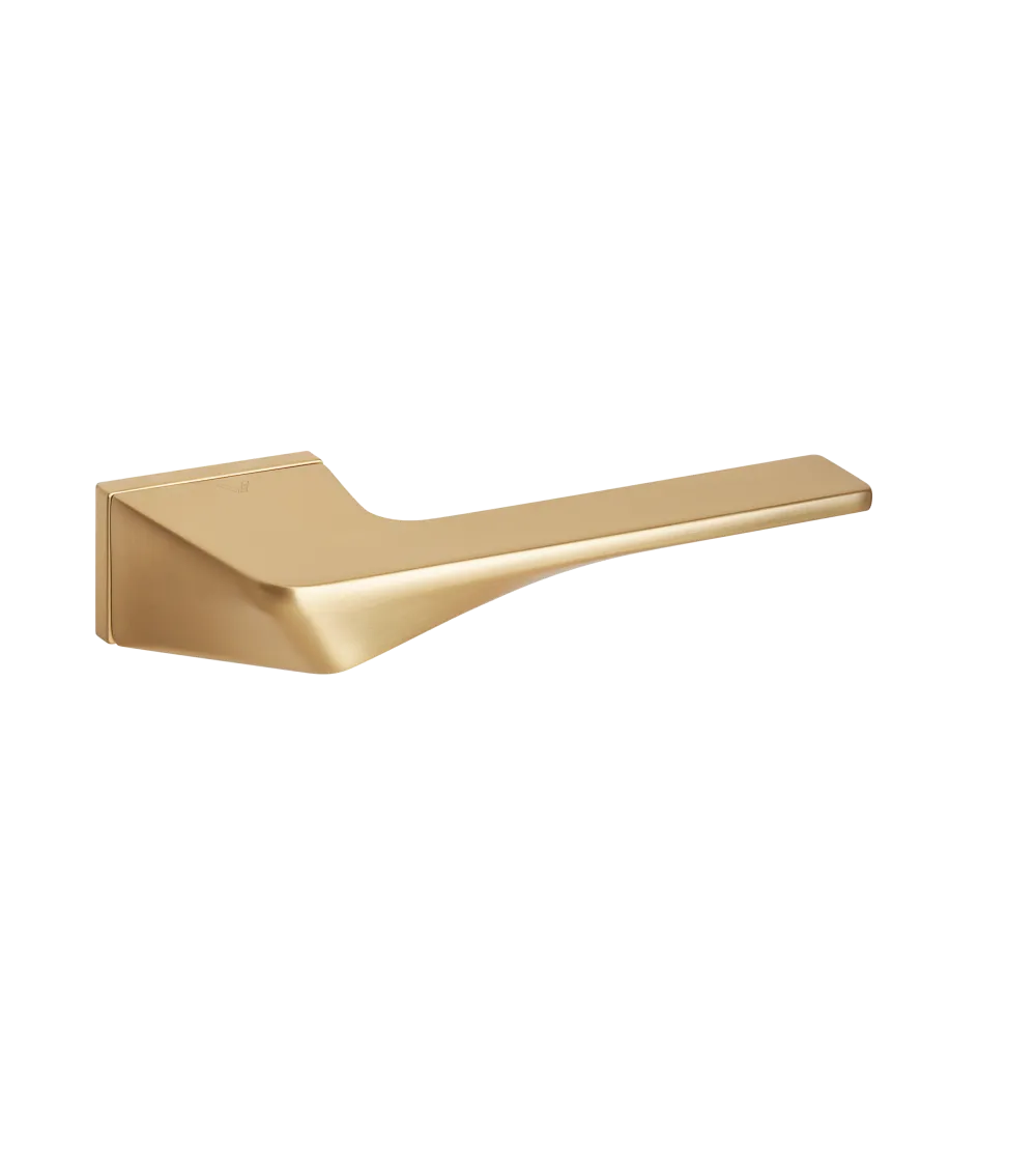 Matt gold concealed door handle VS LIVORNO - design handle