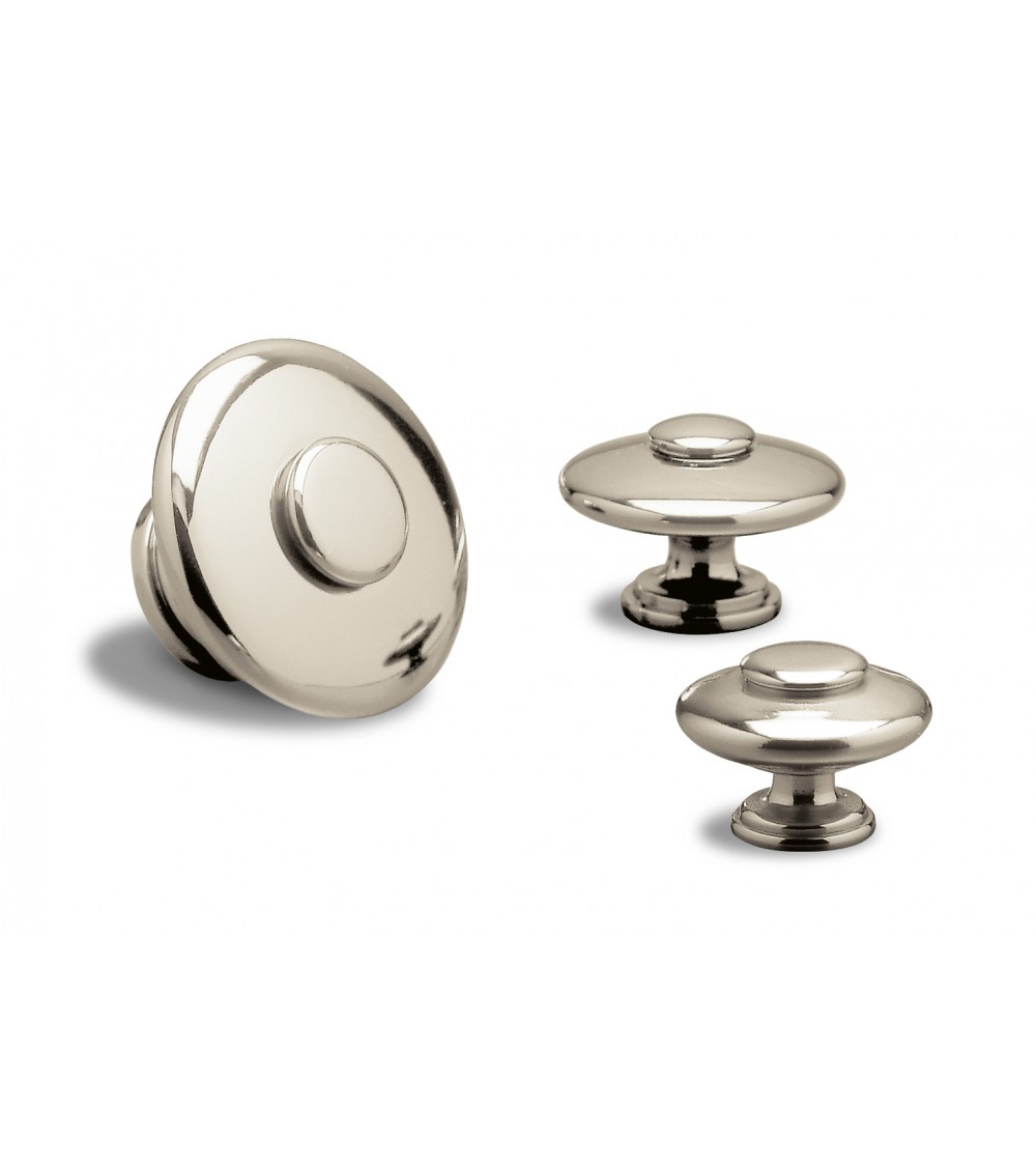 Brass furniture knob ARIANNA - designer furniture handle