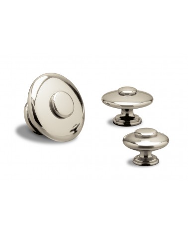 Brass furniture knob ARIANNA - designer furniture handle