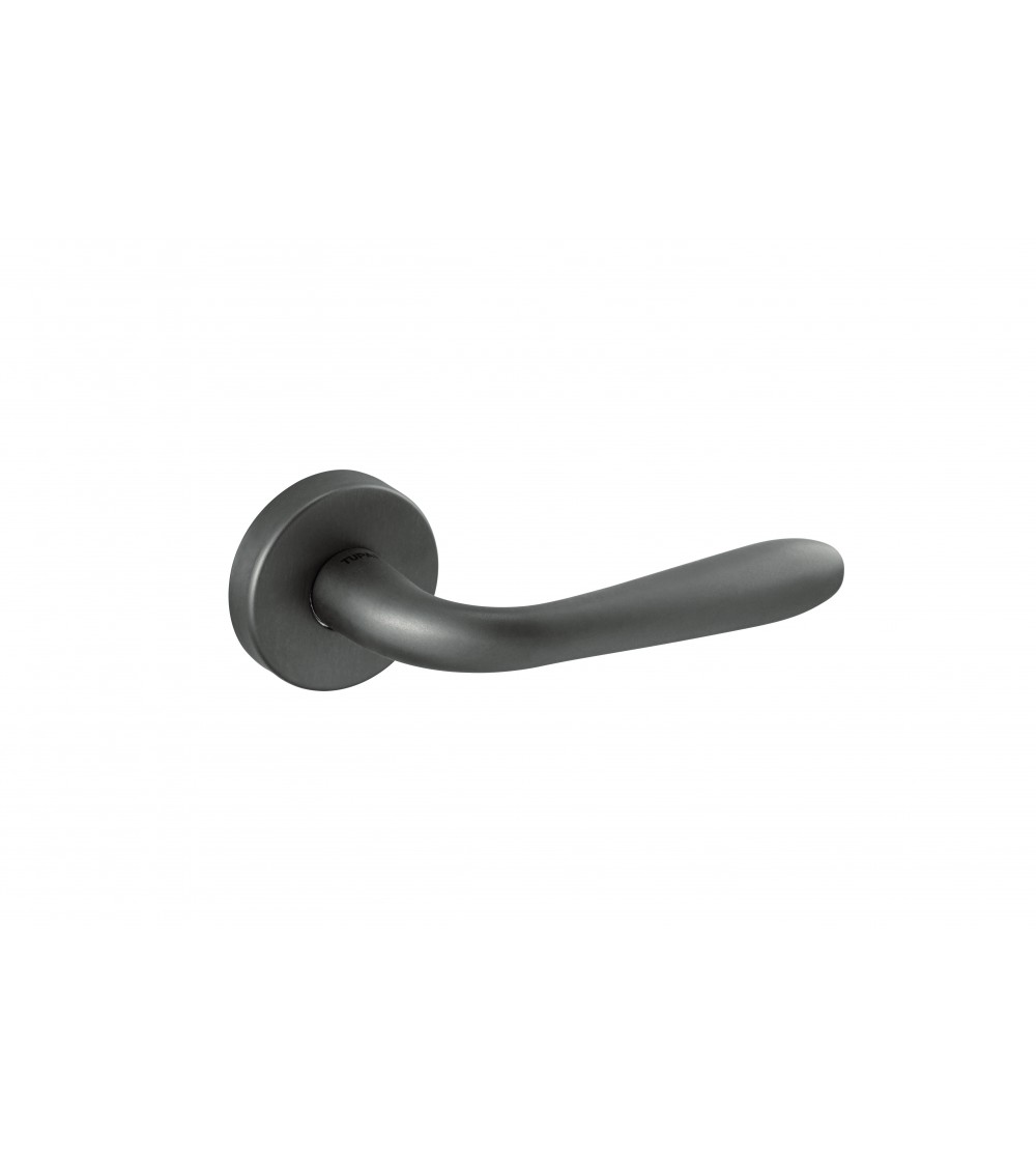 Titanium colour door handle TUPAI 294 designer handle