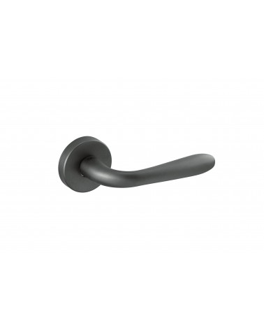 Titanium colour door handle TUPAI 294 designer handle