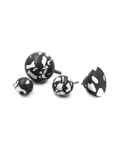 Concrete furniture knob - Urbi & Orbi Demenico Rocks Sphere - designer handle