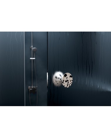 Concrete furniture knob - Urbi & Orbi Demenico Rocks Cone - designer handle